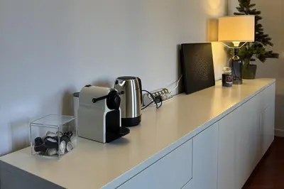 Set per la preparazione di tè e caffè presso Pantalini Rooftop - Attico in Centro Storico vista Duomo
