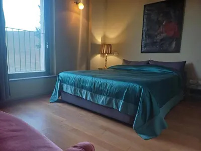Letto o letti in una camera di Agriturismo CASA VIOLE