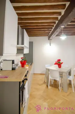 Cucina o angolo cottura di FuoriPorta Affitti Brevi - D'Azeglio 48