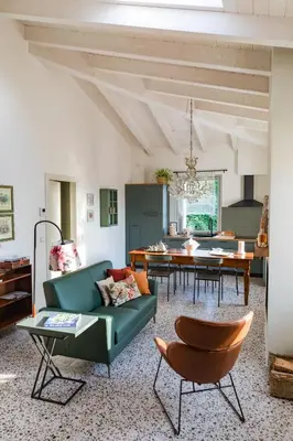 Area soggiorno di Saranto, Maison du charme - Nel cuore verde dell'Emilia