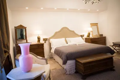 Letto o letti in una camera di Arnaboldi Palace