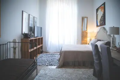 Letto o letti in una camera di Arnaboldi Palace