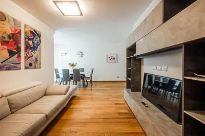 Area soggiorno di Emilia Suite Street