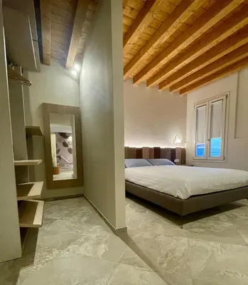 Letto o letti in una camera di Pietralunga Resort