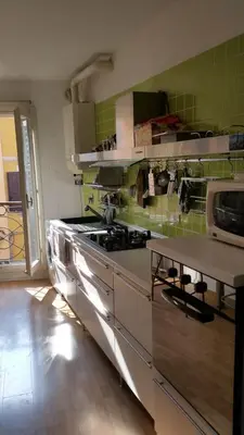Cucina o angolo cottura di A casa di Giò e Lorenzo- Appartamento via Guidelli