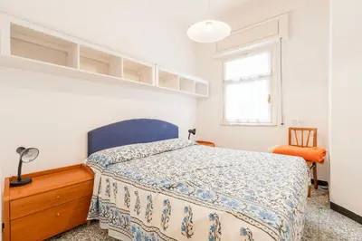 Letto o letti in una camera di A casa di Emanuela e Mauro