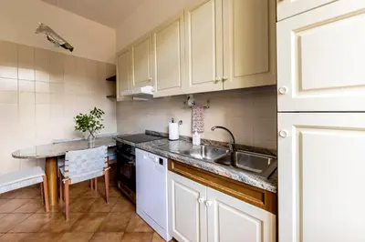Cucina o angolo cottura di Appartamento d'artiste
