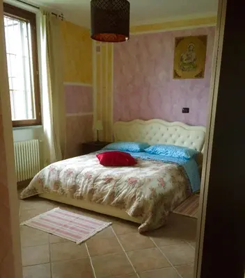 Letto o letti in una camera di B&B San Giorgio