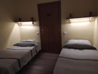 Letto o letti in una camera di B&B Country House Crema