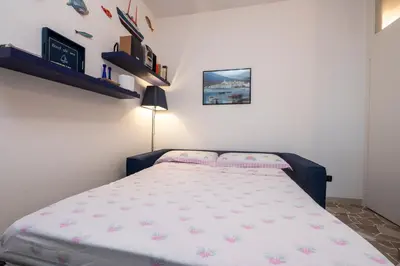 Letto o letti in una camera di Sogno al Mare Parcheggio Incluso!
