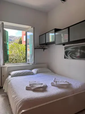 Letto o letti in una camera di Aria di Mare