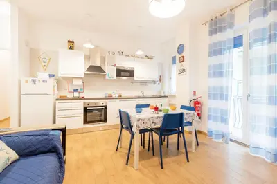 Cucina o angolo cottura di Casa bianca, Levanto