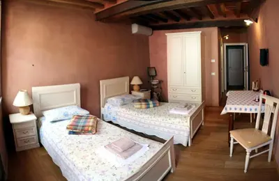 Letto o letti in una camera di Locanda Argine della Cerchia