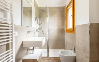 Bagno di Lovely Home In Passo Del Cerreto