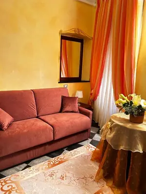 Area soggiorno di La Poesia Apartment