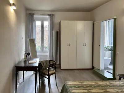 Area soggiorno di Inn Borromeo - Pavia City - by HOST4U