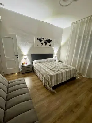 Letto o letti in una camera di Modern Home near Hospital and City Center