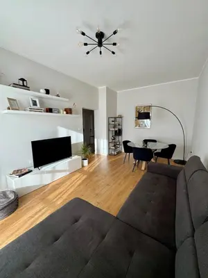 Area soggiorno di Modern Home near Hospital and City Center