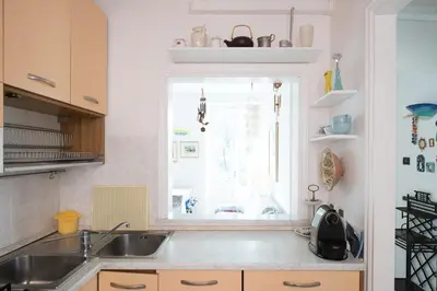 Cucina o angolo cottura di Appartamento della Piazza