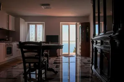 Cucina o angolo cottura di La notte sull'isola - Montaretto - tra il cielo e il mare