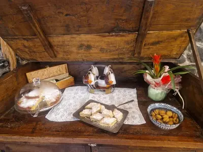 Cibo presso il bed & breakfast o nelle vicinanze
