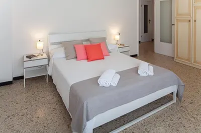 Letto o letti in una camera di Casa CECILIA