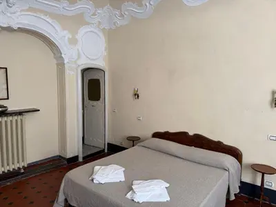Letto o letti in una camera di La camera di Leo
