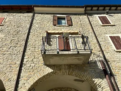 Balcone o terrazza di Casa a Chiocciola - Scurano