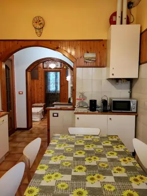 Cucina o angolo cottura di Casa gialla