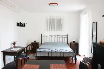 Letto o letti in una camera di Casa Luigia hillside getaway