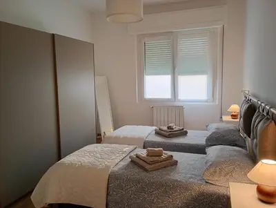 Letto o letti in una camera di A Casa di Bruna