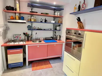 Cucina o angolo cottura di Casa Santina - Palazzo Trecchi-Università