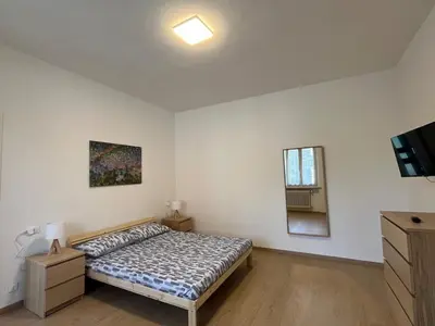 Letto o letti in una camera di Villetta TOP al Vallone