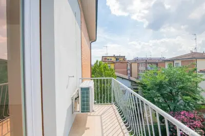 Balcone o terrazza di Duomo of Modena Comfortable apartment