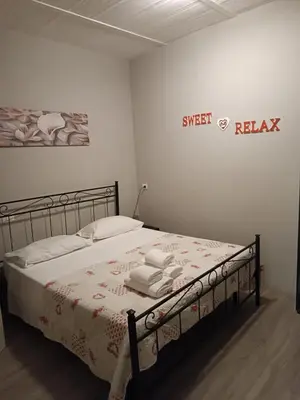 Letto o letti in una camera di SWEET e SLEEP