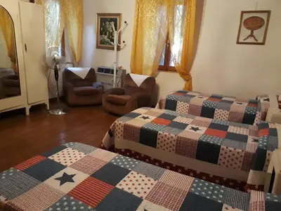 Letto o letti in una camera di BeB Reboglio