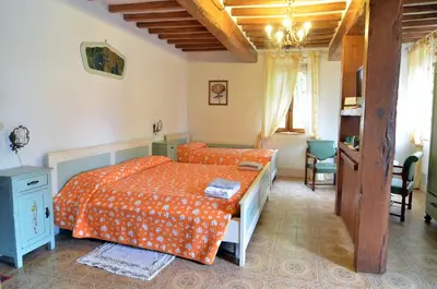 Letto o letti in una camera di BeB Reboglio