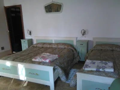 Letto o letti in una camera di BeB Reboglio