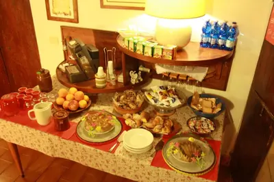 Cibo presso il bed & breakfast o nelle vicinanze