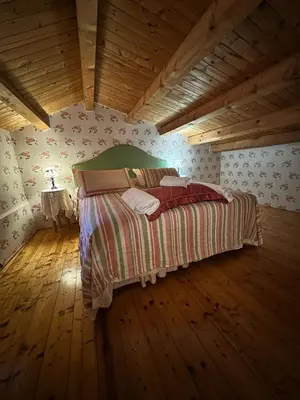 Letto o letti in una camera di Scrigno di Buranco