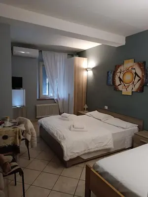 Letto o letti in una camera di Relax Time