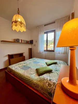 Letto o letti in una camera di Appartamento sulla pastaia