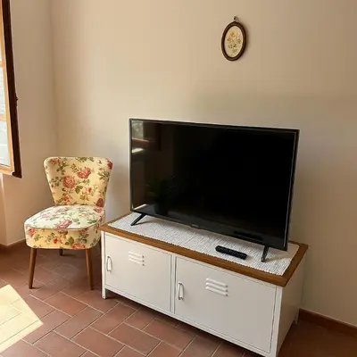 TV o dispositivi per l'intrattenimento presso Il suono del fiume