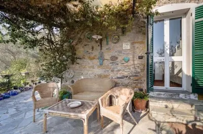 Balcone o terrazza di Rustico tra gli Ulivi