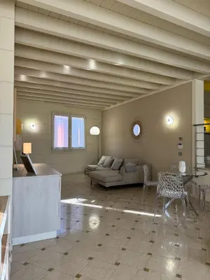 Area soggiorno di Casa degli Angeli