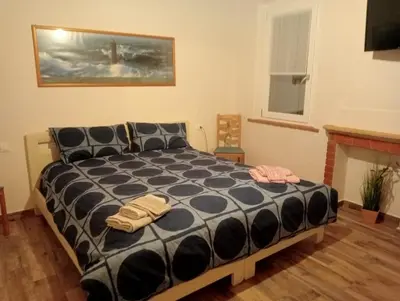 Letto o letti in una camera di Al Budri Agriturismo