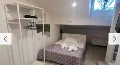 Letto o letti in una camera di Mansarda 2 SB