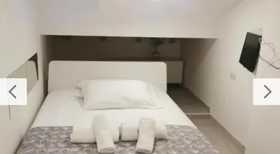 Letto o letti in una camera di Mansarda 2 SB