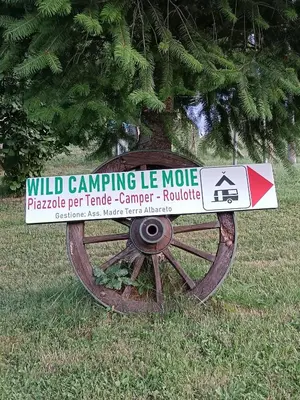 Planimetria di Wild Camping Albareto