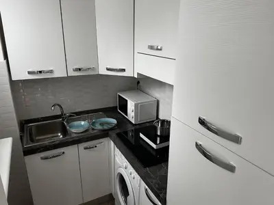 Cucina o angolo cottura di JOIVY Cosy Studio Near Rapallo Beach - Via Baisi